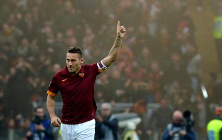 francesco totti barcelona roma