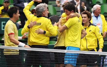 Ecuador Copa Davis al Grupo Mundial