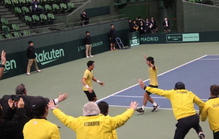 Ecuador Copa Davis al Grupo Mundial