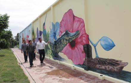 La Puntilla mural