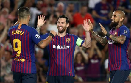 Messi, Suárez y Vidal - FC Barcelona