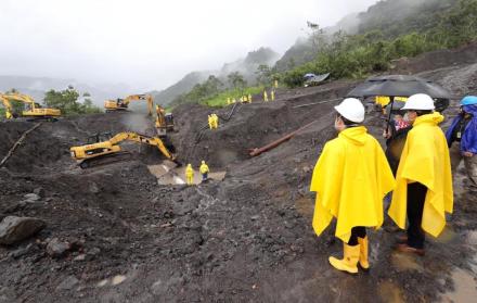Trabajos de reparación del SOTE en el Ecuador