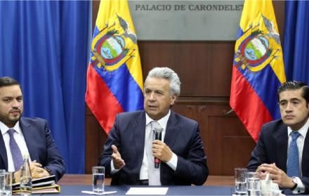 Referencial. Lenín Moreno se reunió con varias asociaciones gremiales para dialogar sobre las próximas reformas laborales.