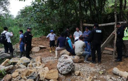 Detención de implicados en minería ilegal.