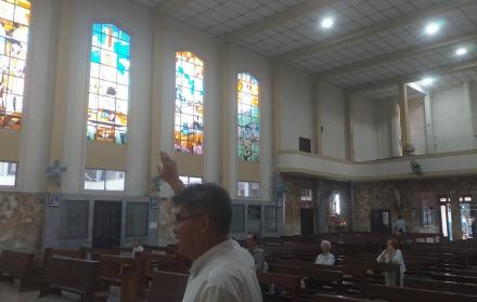 Situación. El párroco de la iglesia, Edilberto Torres, manifiesta que, por la presencia de grietas en el tejado, era común las goteras y como consecuencia las aguas lluvias se empozaban en el interior del templo.