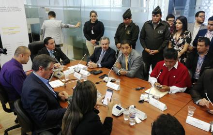 Sesión de la Comisión de Régimen Económico.