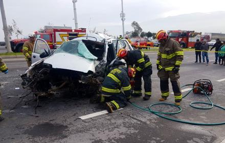 Uno de los siniestros ocurrió en la Ruta Viva.