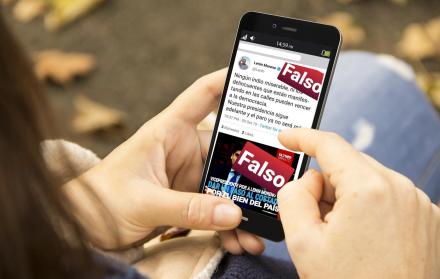 Cuentas como @comunicacionec hacen verificación de la información que llega a través de redes.