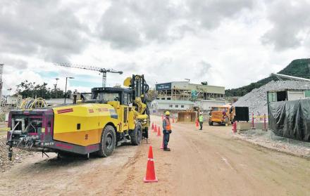 Minería. Fruta del Norte es el primer proyecto de explotación a gran escala en el Ecuador.