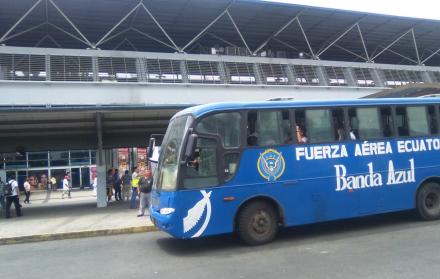 Fuerza aérea cubrirá la ruta en la Terminal Terrestre de Guayaquil.