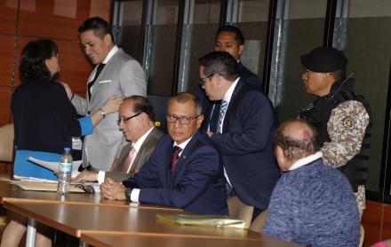 Referencial. Proceso judicial contra el expresidente Jorge Glas.
