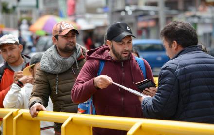 Requisito. Desde el 26 de agosto se pide la visa humanitaria para el ingreso de los venezolanos a Ecuador.