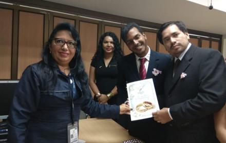 La pareja realizó su matrimonio civil este 25 de julio.
