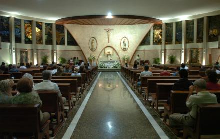 Referencial. En la iglesia hay seis cámaras de seguridad: cuatro dentro y dos fuera.