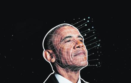 Barack Obama, expresidente de EE. UU., apareció el año pasado en un vídeo falso, llamando “pendejo” (dipshit) a su sucesor, Donald Trump.