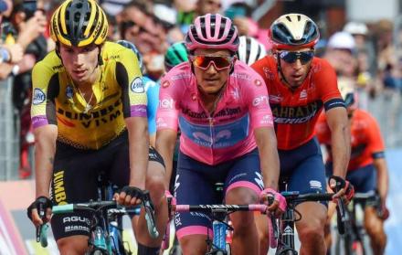 Mañana, 2 de junio de 2019, termina el Giro de Italia. Carapaz se mantiene líder. 