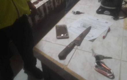 Los objetos que halló la Policía en el interior de la vivienda donde habría ocurrido el abuso sexual.
