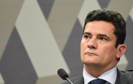 Sergio Moro, ministro de Justicia de Brasil.