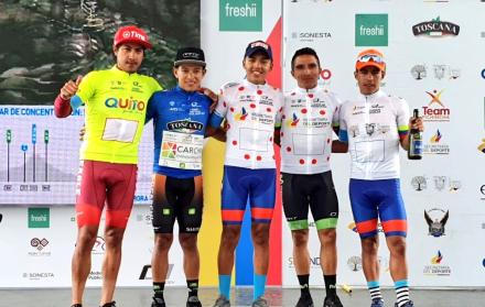Richard Huera (Team Saitel) ganó la cuarta etapa de la Vuelta al Ecuador, que se disputó entre Atuntaqui y Tulcán.