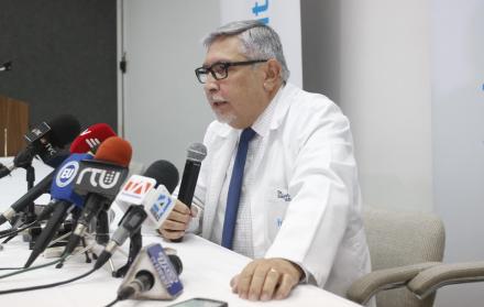 Imagen referencial. Raúl Jervis, director médico del Hospital Metropolitano, emitió declaraciones sobre la salud de Trujillo la mañana del 15 de mayo de 2019.