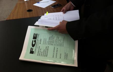 Instrucción. El expediente por presunto cohecho y otros, contra Alexis Mera y otros, supera las 300 carpetas.