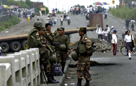 La institución castrense manifestó su profundo pesar por lo sucedido y se solidarizó con la familia del soldado Chuncho Aguilar.
