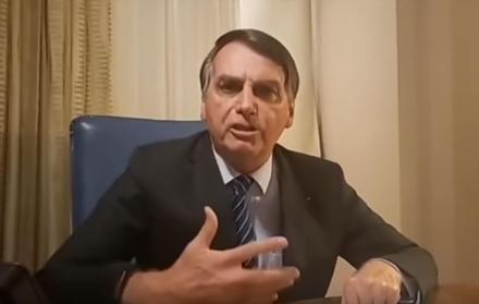 En el video con las declaraciones de Bolsonaro dura casi 24 minutos.