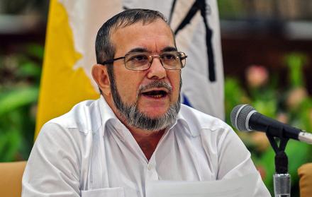 Londoño, también conocido como ‘Timochenko’, se pronunicó a través de su cuenta de Twitter.