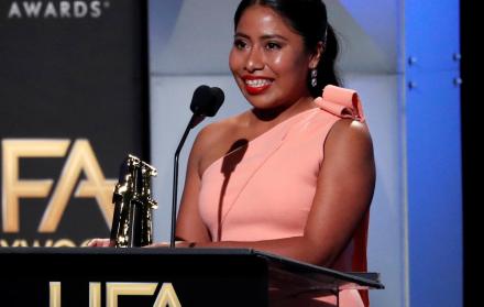 La mexicana Yalitza Aparicio, protagonista de Roma, luchará por el Óscar a la mejor actriz, en la edición del próximo 24 de febrero. 