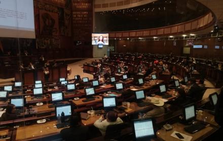 En la sesión 597 del Pleno, se tramita el juicio político en contra de María Fernanda Espinosa, este miércoles 5 de junio de 2019.