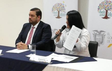 La ministra de Salud (e), Catalina Andramuño, informó que se reformó el Acuerdo Interministerial que regula este reconocimiento económico.