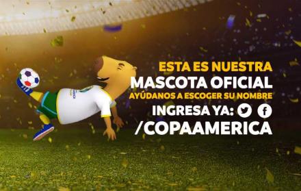 Los aficionados podrán votar entre Capibi o Zizito para el nombre de la mascota de la Copa América Brasil 2019