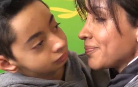 Una madre ayuda a su David a luchar contra un Goliat de la salud