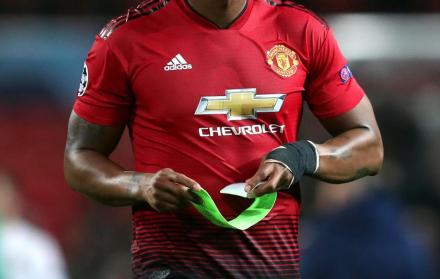 Antonio Valencia jugador del Manchester United.