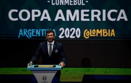 Alejandro Domínguez, presidente de la Conmebol.