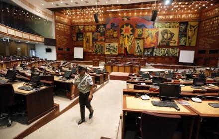 Imagen de archivo. El presidente de la Asamblea, César Litardo, anunció este miércoles que van a priorizar hasta fin de año ocho leyes, entre los que destacan el Código de la Salud.