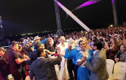 Varias autoridades se dieron cita en el evento Guayaquil 2020, en el MAAC.