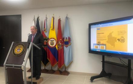 Guillermo Botero, titular del Ministerio de Defensa colombiano, se refirió a los asesinatos de los uniformados, registrados en Arauca y en Tambo.