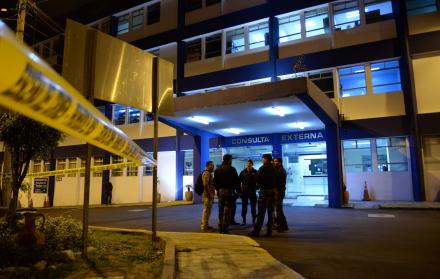 Referencial. Imágenes del Hospital de la Policía.