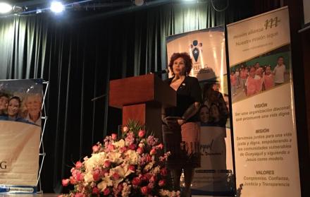 Miriam Estrada fue una de las ponentes.
