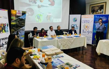 En la actividad participaron representantes del Ministerio Turismo Ecuador, Corporación Ferias de Loja, Cámara Provinical de Turismo, Prefectura de El Oro y empresarios turísticos de la zona.