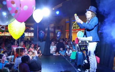 La celebración del Día del Niño de 2018, en el Mall de Sur.