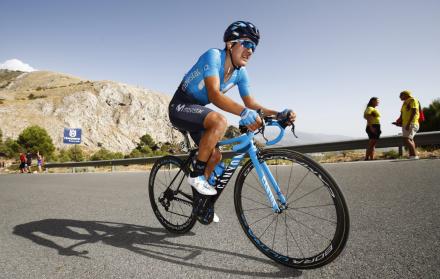 Richard Carapaz, ciclista ecuatoriano.