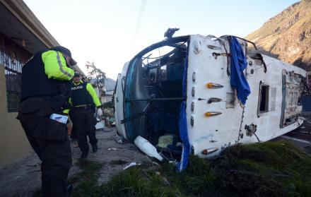 El caso inició el 14 de agosto de 2018, luego que un bus de turismo se accidentara en la vía Pifo-Papallacta.