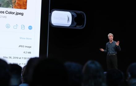 El vicepresidente de Apple, Craig Federighi anunció la muerte de iTunes en la conferencia WWDC19 en California.