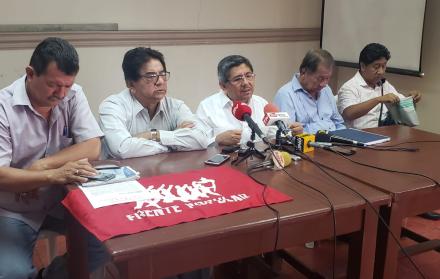 Asamblea del Frente Unitario de Trabajadores.
