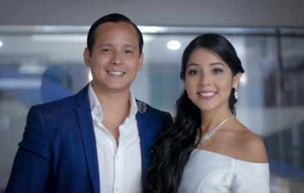 La pareja azul que ‘se robó’ la atención en el Capwell