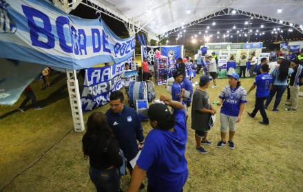 La Boca del Pozo es la barra brava de Emelec.