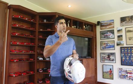 Correa, de 20 años, forma parte de la escudería Sauber Junior Team y es piloto de desarrollo de Alfa Romeo Fórmula Uno Team.