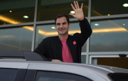 Cinco horas esperaron los fans ecuatorianos de Federer para tomarse una foto con él. 